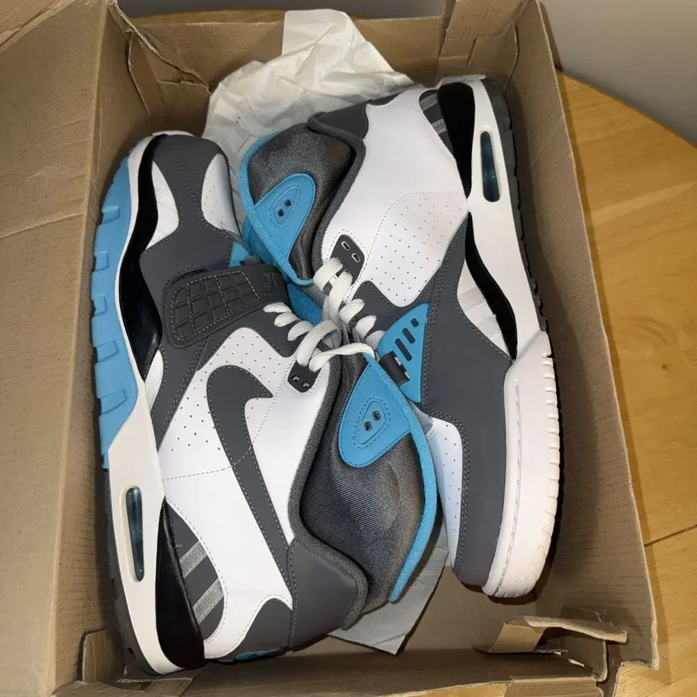 Nike Air Trainer SC 2 'Chlorine Blue' 2011 443575-100 Size 13 OG BOX